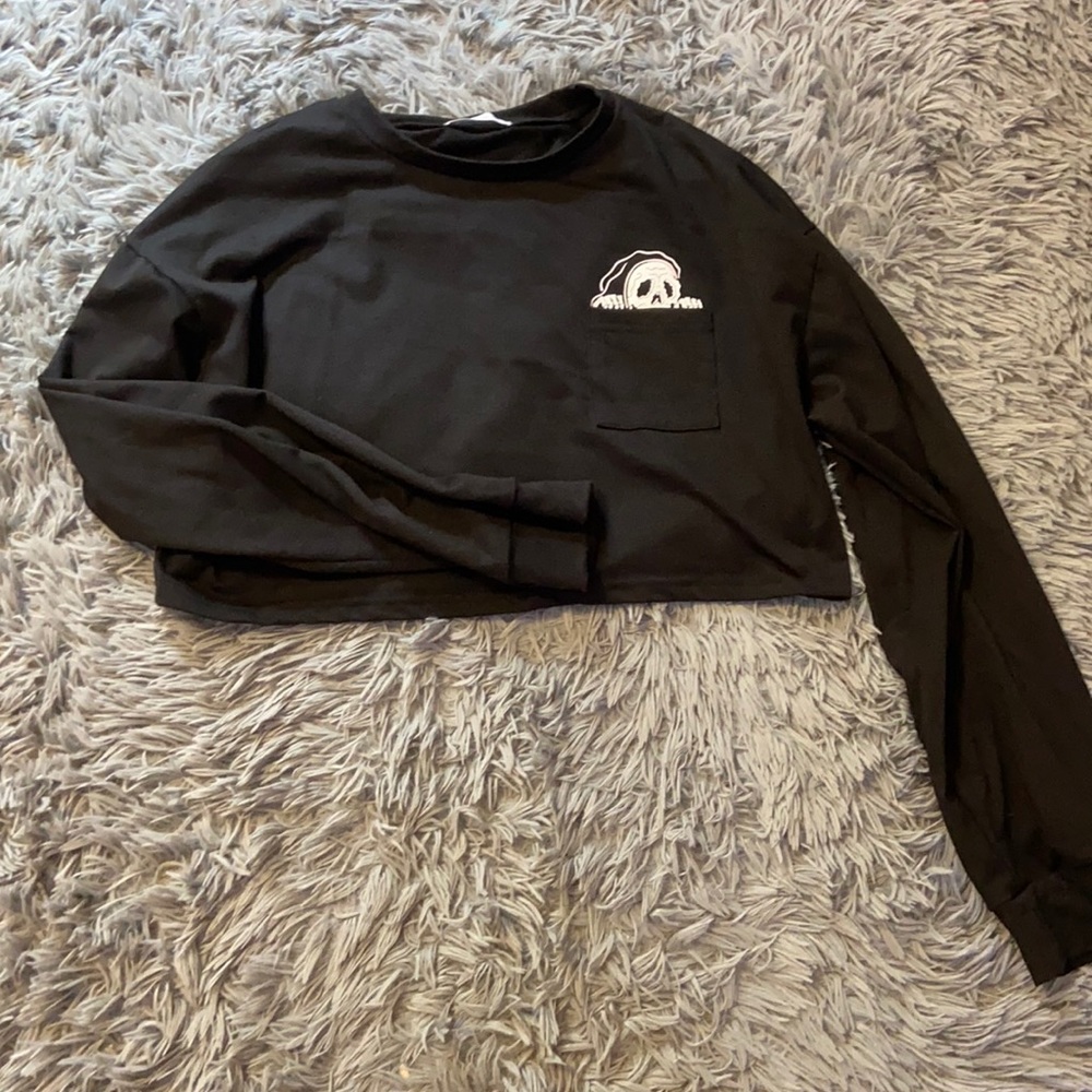 romwe halloween shirt, size L